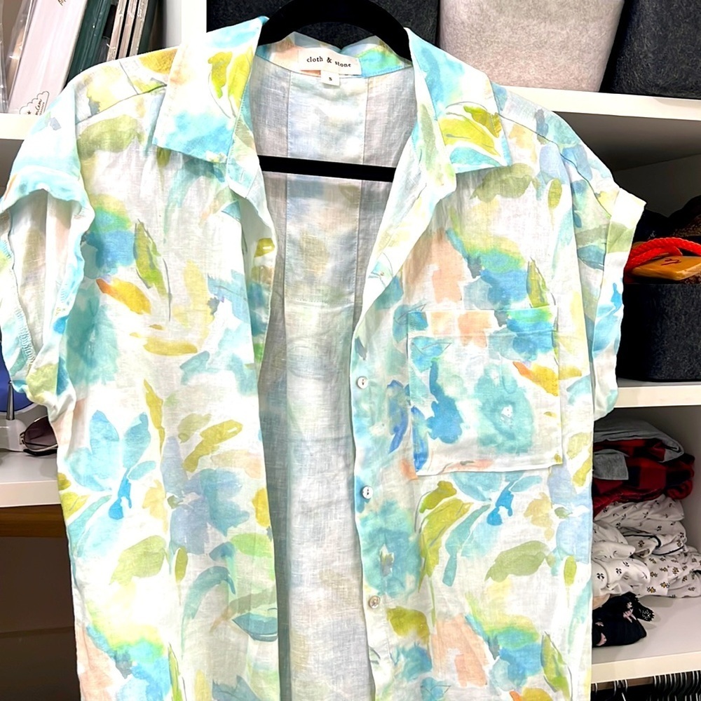 Cloth and stone top